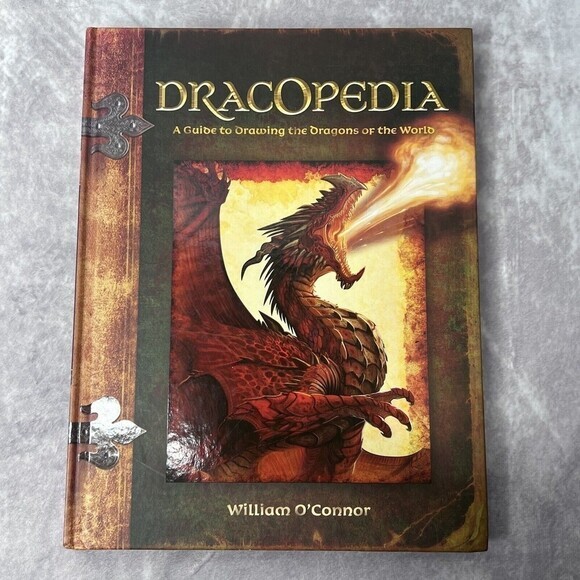 DRACOPEDIA: A Guide to Drawing the Dragons of the World by William O'Connor NEW - Picture 1 of 7